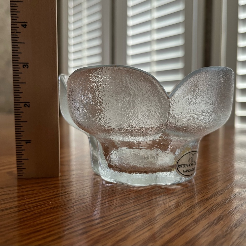 Vintage Ritzenhoff Cristal candy dish. - Picture 7 of 7